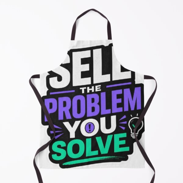 Item preview, Sell The Problem You Solve Workplace Tech Laptop Sticker designed and sold by DesignEpic22.