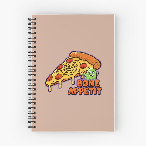 Item preview, Bone Appetit Spider Web Pepperoni Pizza Slice Halloween Graphic designed and sold by BKSARYLIFE.