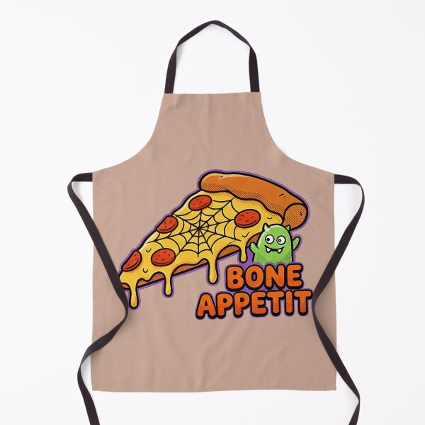 Item preview, Bone Appetit Spider Web Pepperoni Pizza Slice Halloween Graphic designed and sold by BKSARYLIFE.