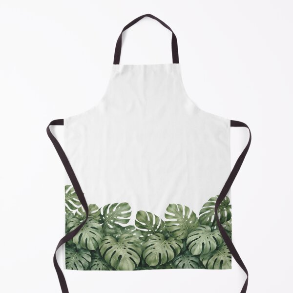 Item preview, Muted Watercolour Monstera Leaf Border Design designed and sold by EcologicoolShp.