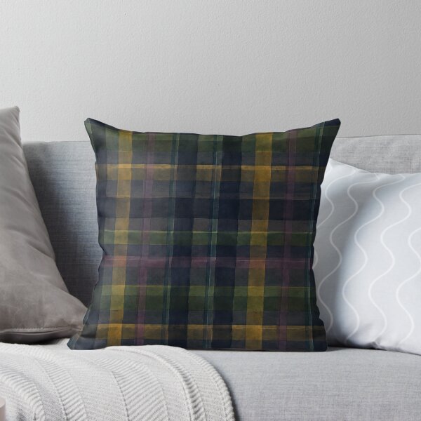 Item preview, Dark Tartan Plaid Pattern Scottish Highland Vintage Textile Print designed and sold by TM DESIGNS AND MORE.