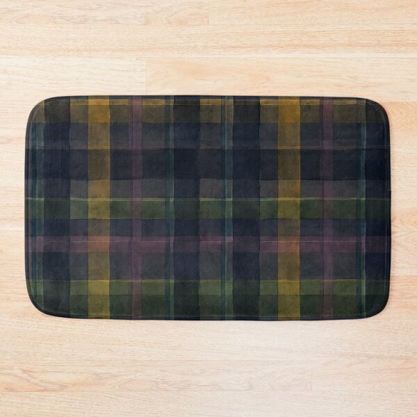 Item preview, Dark Tartan Plaid Pattern Scottish Highland Vintage Textile Print designed and sold by TM DESIGNS AND MORE.