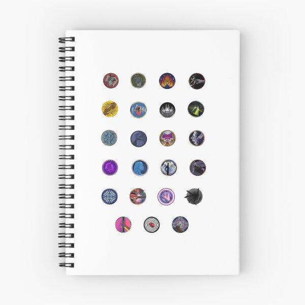Item preview, Kotlc Ability Pins (All) designed and sold by RebelNatures.