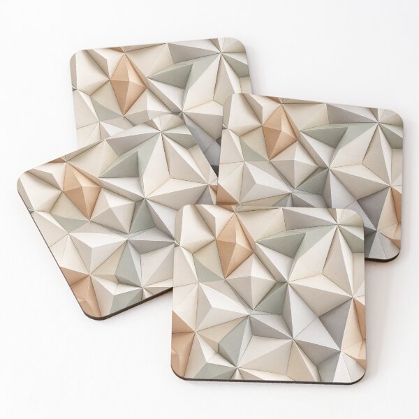 Item preview, 3D Origami Paper Fold Pattern Geometric Tessellation designed and sold by teemix.