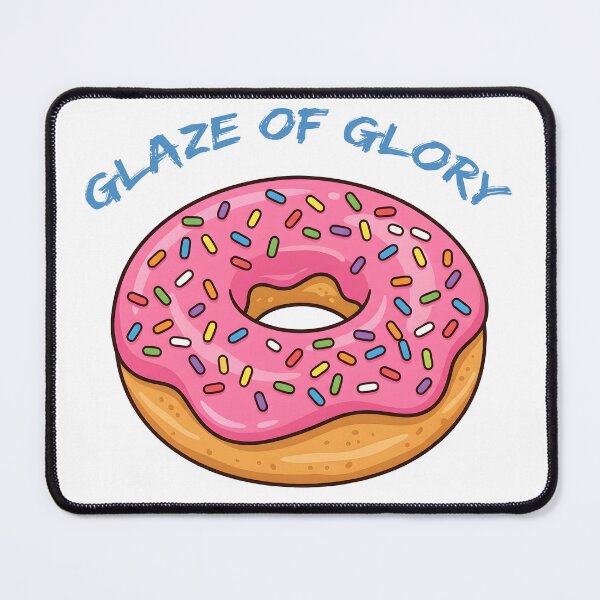 Item preview, Glaze of Glory - Funny Pink Sprinkles Donut designed and sold by MaurizioDesign.