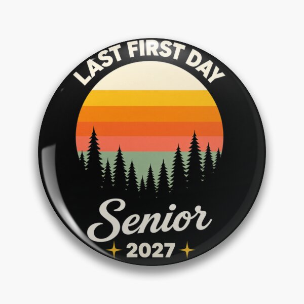 Item preview, Last First Day Senior 2027, Class of 2027 Back to School Vintage designed and sold by Zizo-DR44.