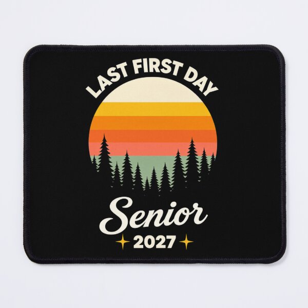 Item preview, Last First Day Senior 2027, Class of 2027 Back to School Vintage designed and sold by Zizo-DR44.