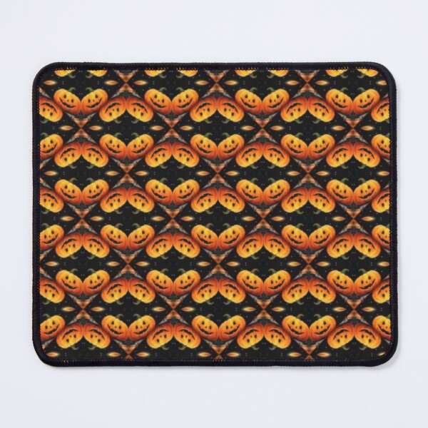 Item preview, Halloween Pumpkin Pattern designed and sold by Shy Fractal Designs.