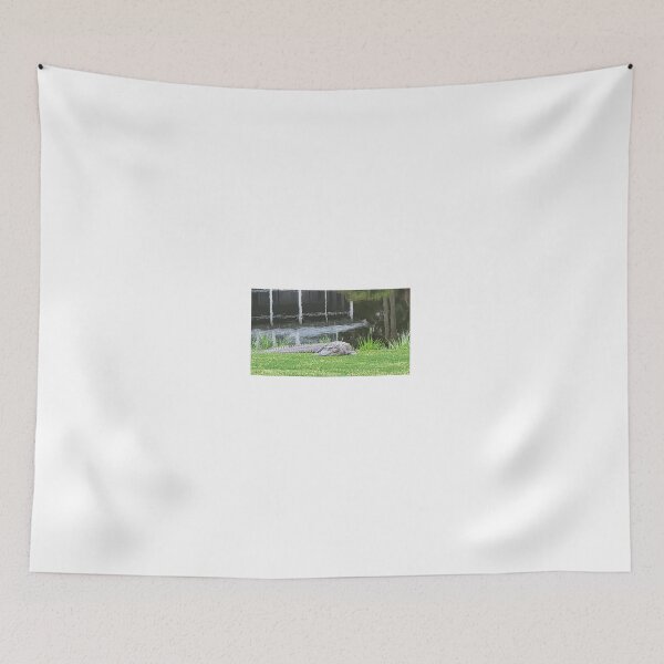 Item preview, Alligator Resting on Grass by the Water designed and sold by TDLimited.