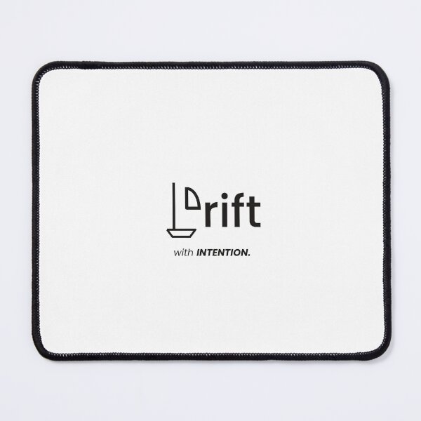 Item preview, Drift With Intention Minimalist Sailboat Typography Design designed and sold by VanSum.