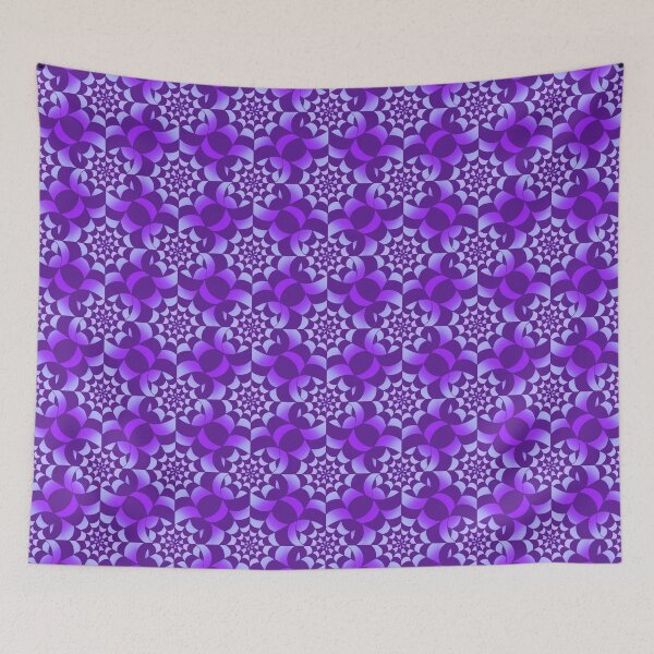Item preview, Enchanted Web - Purple Haze Spider Web Halloween Pattern  designed and sold by BlackthornDsign.