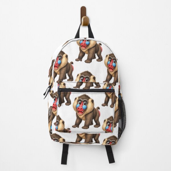 Item preview, Cute Baboon Illustration designed and sold by BackgroundND.