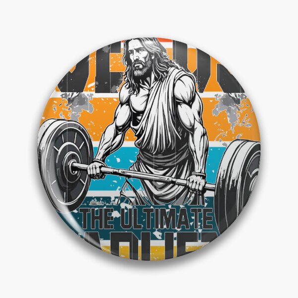Item preview, jesus the ultimate deadlifter designed and sold by lakanarivas.