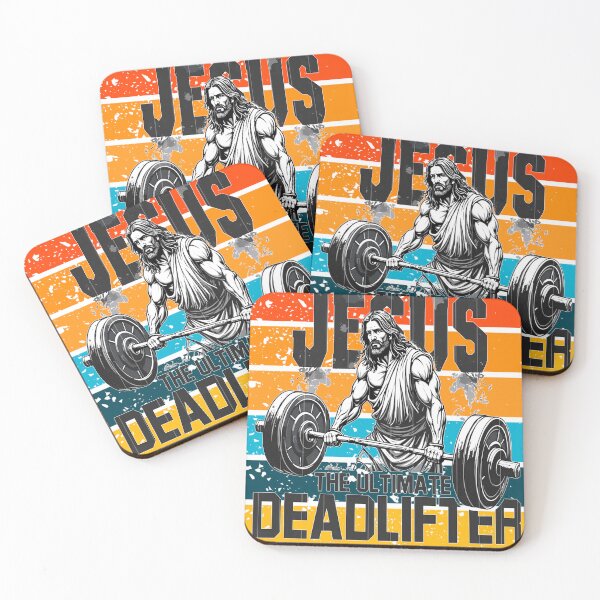 Item preview, jesus the ultimate deadlifter designed and sold by lakanarivas.