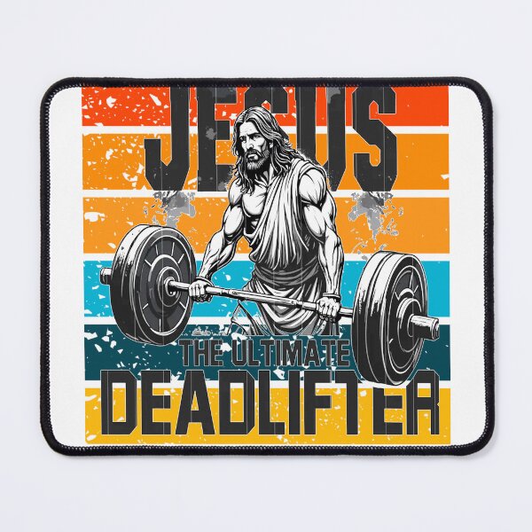 Item preview, jesus the ultimate deadlifter designed and sold by lakanarivas.