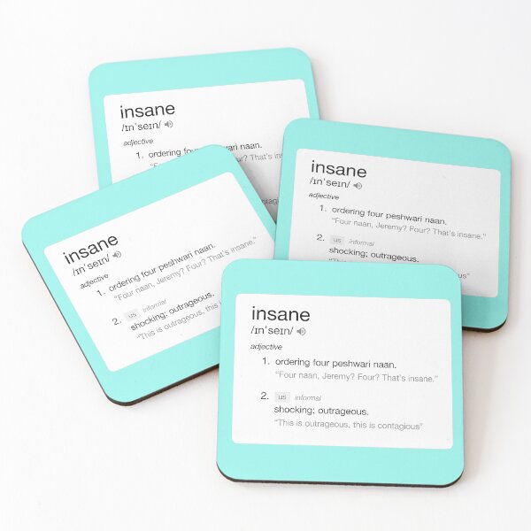Item preview, Four naan, Jeremy Four That's insane. designed and sold by Ribeiro-Art.