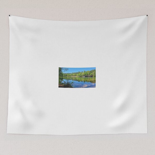 Item preview, Calm Lake Reflecting Green Trees designed and sold by TDLimited.