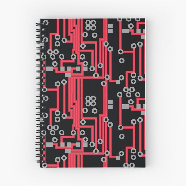 Item preview, Red Circuit Board Technology Geeky Cyberpunk Tech designed and sold by VintageStyle.