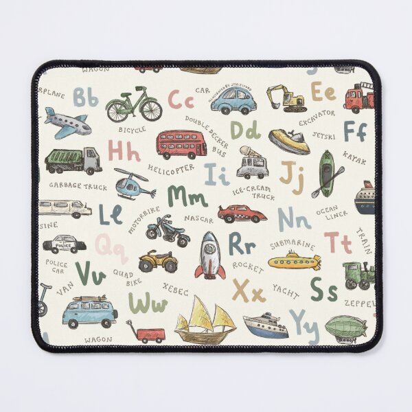 Item preview, Transport Alphabet designed and sold by Those Pencil Shavings.