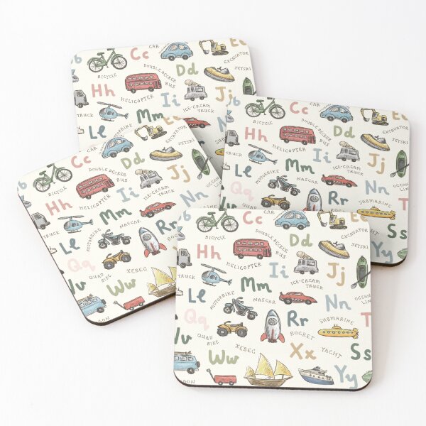 Item preview, Transport Alphabet designed and sold by Those Pencil Shavings.