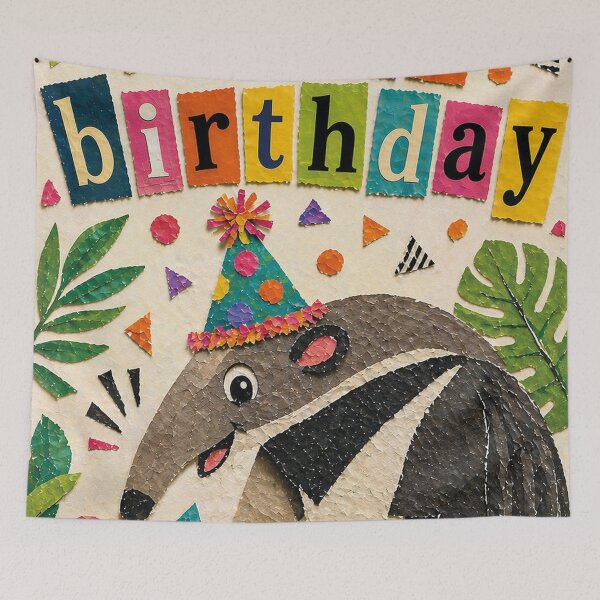 Item preview, Happy Birthday Anteater Party designed and sold by Mauswohn.
