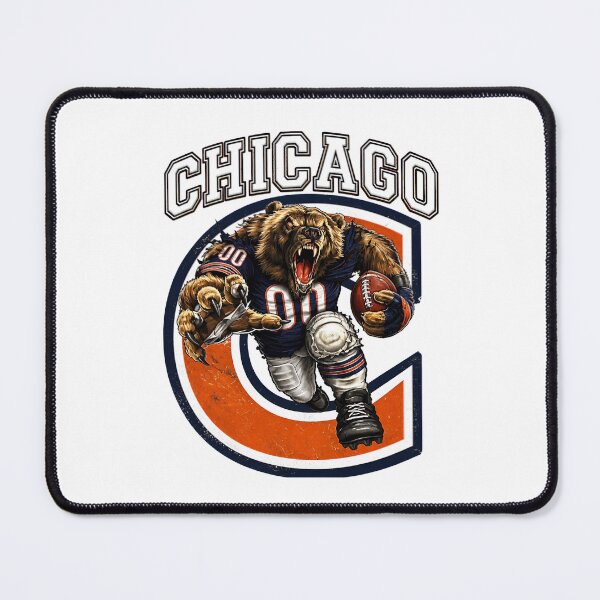 Item preview, Chicago Bears Roaring Football Bear designed and sold by Love-bloock.