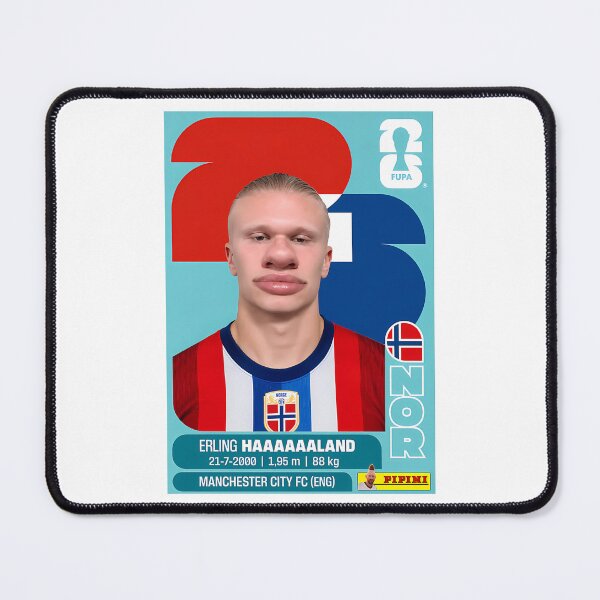 Item preview, Pipini Erling Haaland - Novelty Football Sticker Design designed and sold by SilverlakeLove.