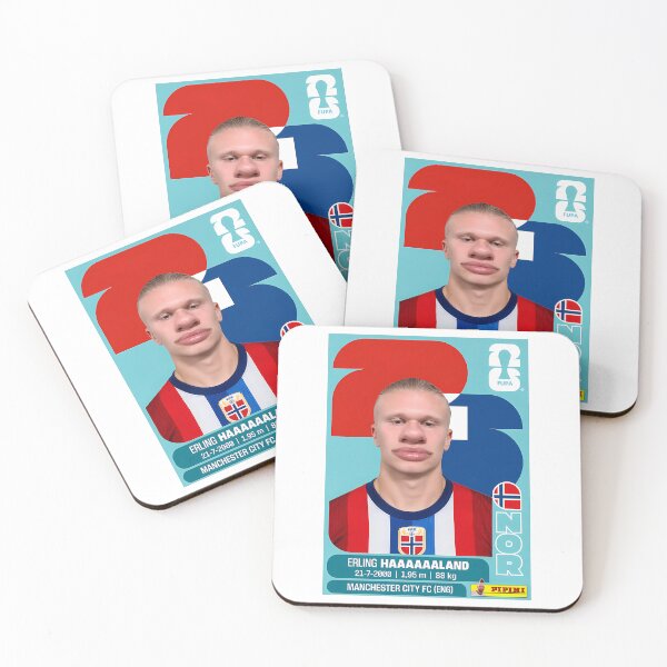 Item preview, Pipini Erling Haaland - Novelty Football Sticker Design designed and sold by SilverlakeLove.