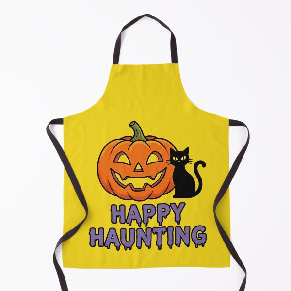 Item preview, Happy Haunting Jack O Lantern Pumpkin Black Cat Halloween Graphic designed and sold by BKSARYLIFE.