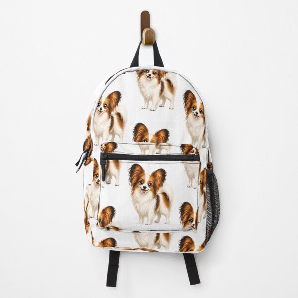 Item preview, Cute Papillon Puppy Illustration designed and sold by BackgroundND.