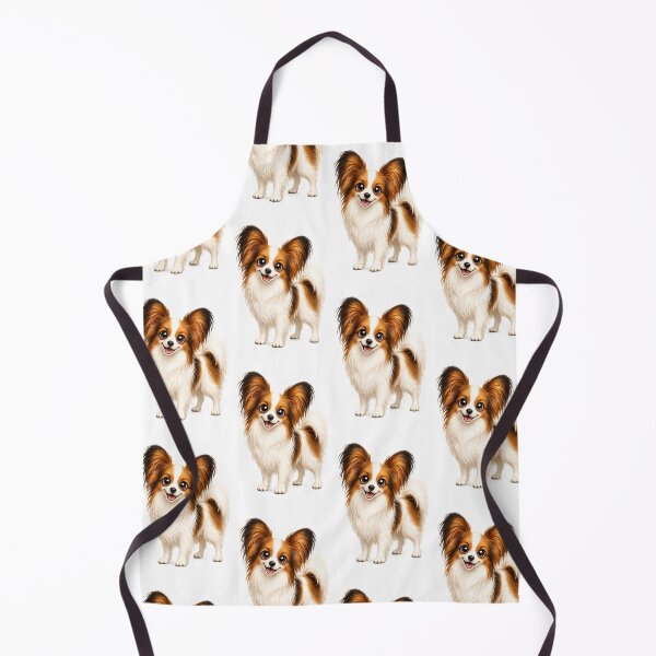 Item preview, Cute Papillon Puppy Illustration designed and sold by BackgroundND.