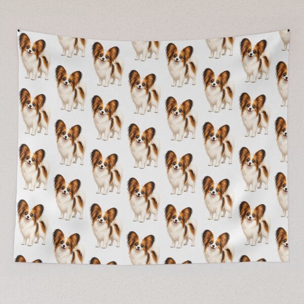Item preview, Cute Papillon Puppy Illustration  designed and sold by BackgroundND.