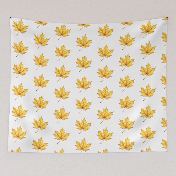 Item preview, Golden Maple Leaf Clipart | Watercolor Botanical Leaf | Autumn Botanical Art designed and sold by IamNolmo.