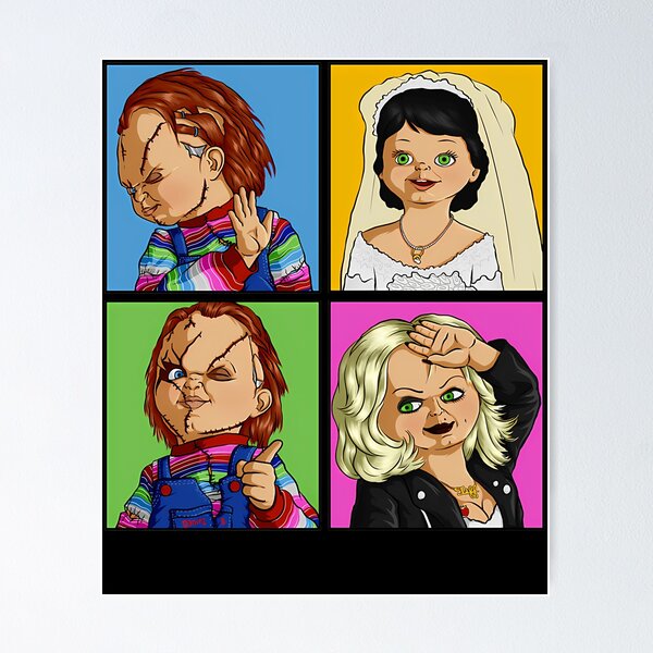 Item preview, Bride Of Chucky Drake Meme Tiffany Makeover designed and sold by the-snow-drop.