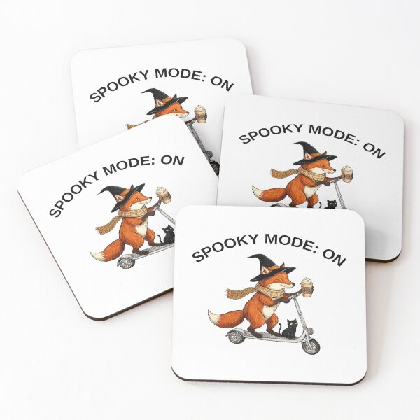 Item preview, Spooky Mode On  Witch Fox Halloween designed and sold by IrvingMorales.