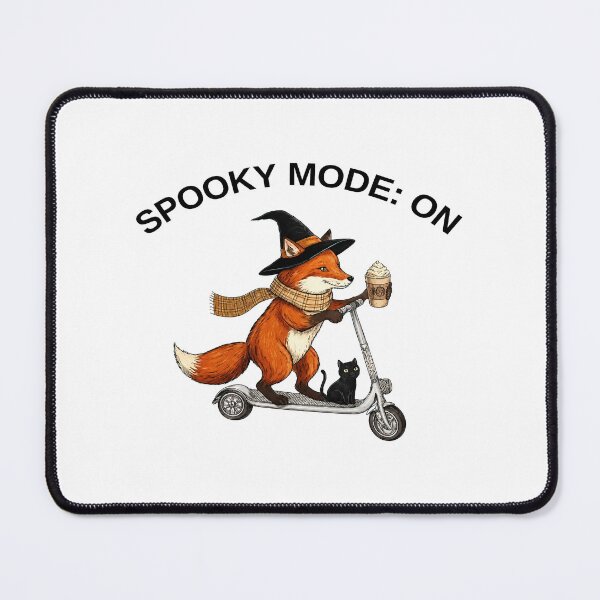 Item preview, Spooky Mode On Witch Fox Halloween designed and sold by IrvingMorales.