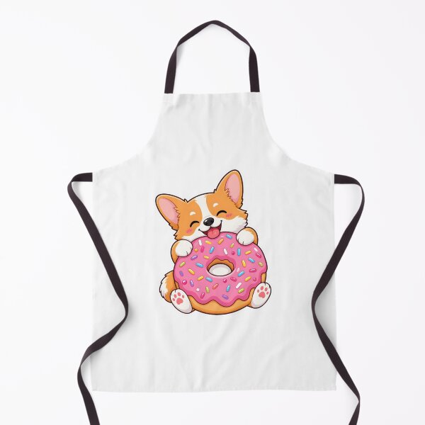 Item preview, Cute Corgi Hugging Pink Sprinkled Donut designed and sold by Kaikab007.