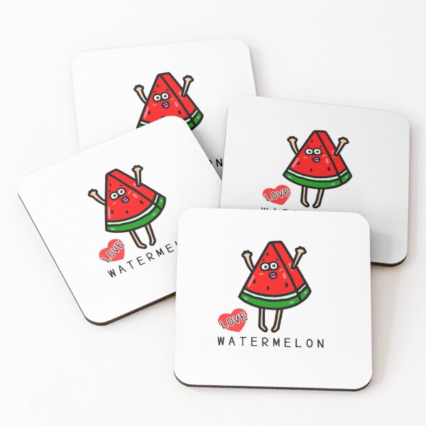 Item preview, Cute I LOVE WATERMELON designed and sold by kanaehonkawa.