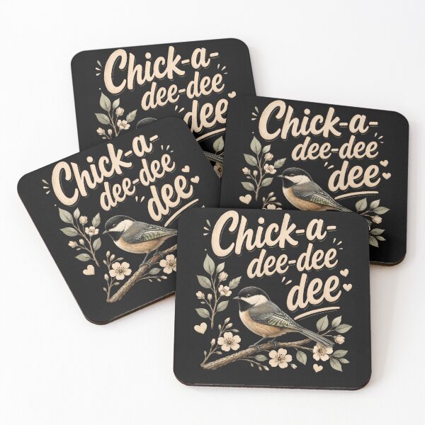 Item preview, Chick A Dee Dee Dee Chickadee Bird Birding Bird Lover designed and sold by JamesCrArt.
