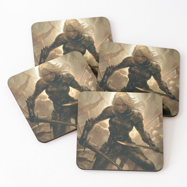 Item preview, Last Stand of the Bladedancer designed and sold by Epic Art Vault.