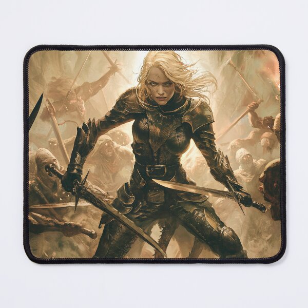 Item preview, Last Stand of the Bladedancer designed and sold by Epic Art Vault.