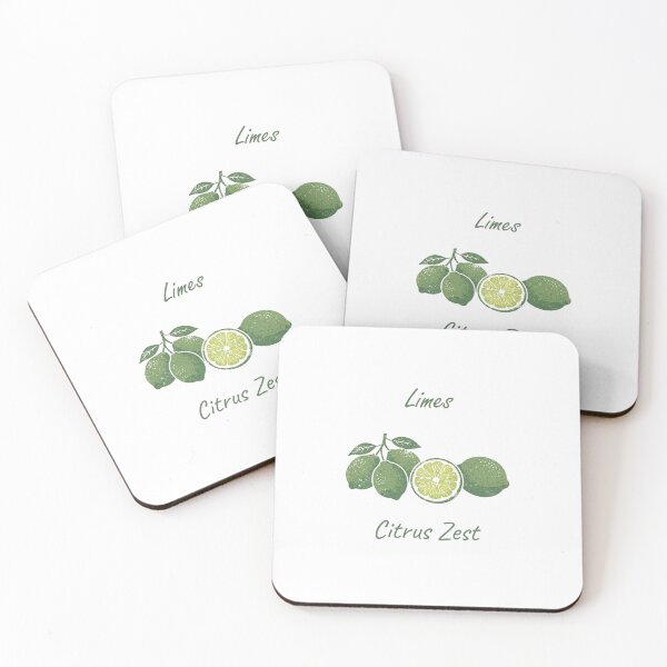 Item preview, Limes Citrus Zest designed and sold by Colorful-Garden.