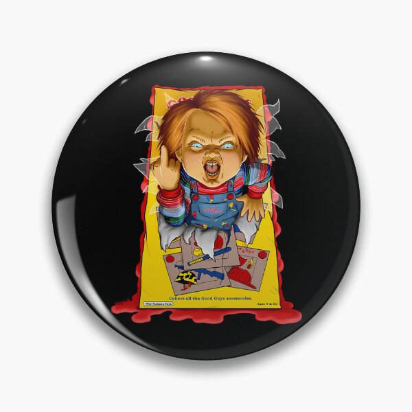 Item preview, Chucky Doll Middle Finger Bursting Good Guys Box designed and sold by Emad98.