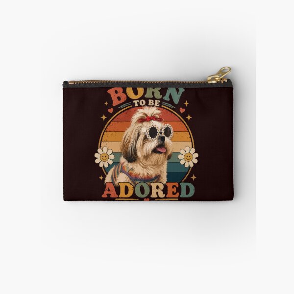 Item preview, Born to Be Adored – Cute Shih Tzu Retro Vintage Dog Lover Design designed and sold by PawsAndPallette .