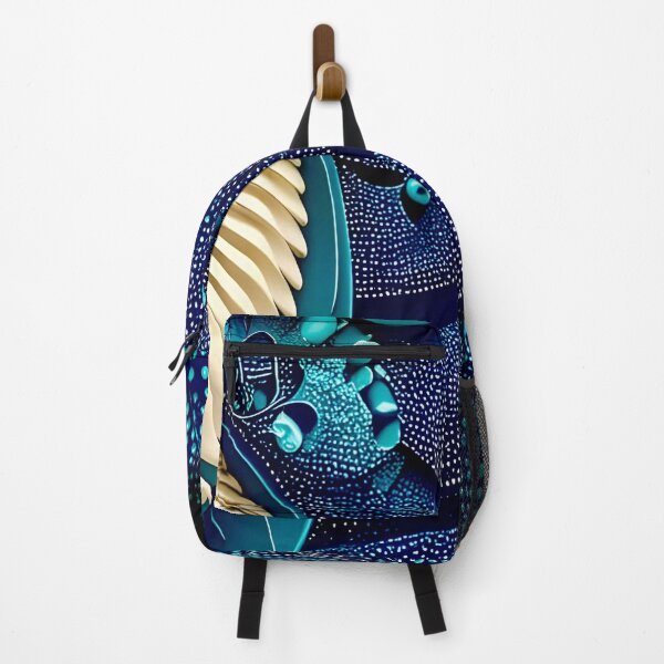 Item preview, Intricate Spiral Design in Blue and White  designed and sold by Vicky Brago-Mitchell®.