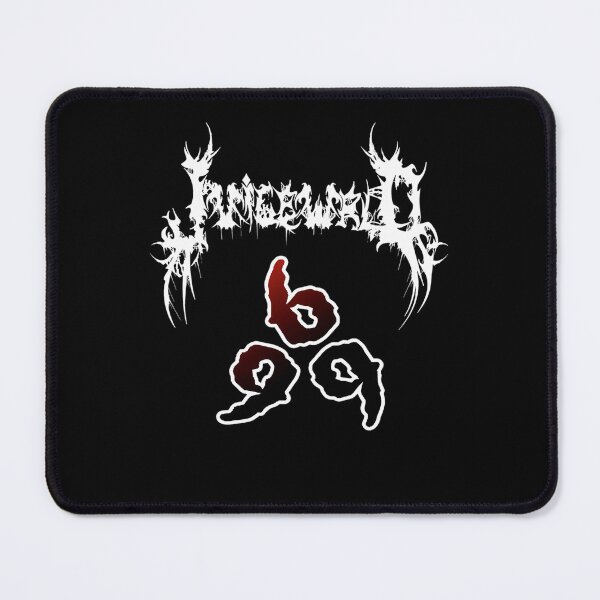 Item preview, Gothic Metal Band Typography With Red Number designed and sold by leahshuman.