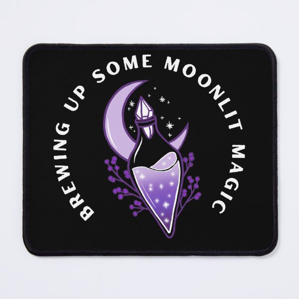 Item preview, Brewing Up Some Moonlit Magic Sticker designed and sold by Dark78dawn.