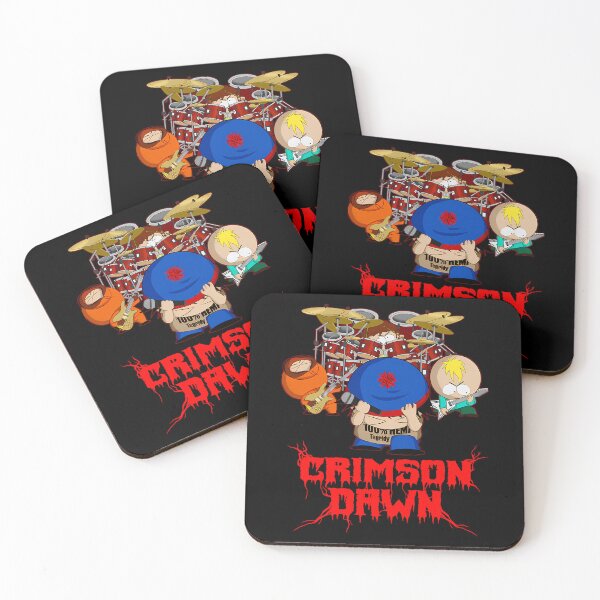 Item preview, Banda de death metal de South Park, Crimson Dawn designed and sold by Emad98.