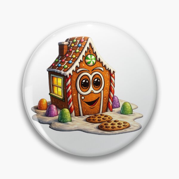 Item preview, Gingerbread House Cartoon designed and sold by Scott Hayes.