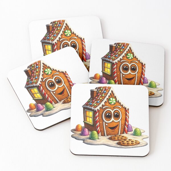 Item preview, Gingerbread House Cartoon designed and sold by Scott Hayes.